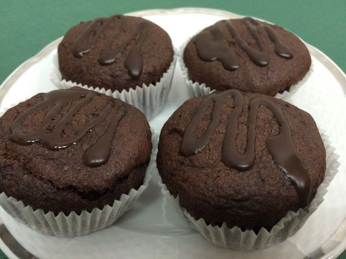 Bezlepkový muffin čokoládový - prezentace 2