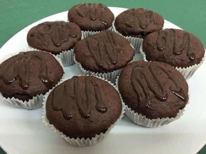 Bezlepkový muffin čokoládový