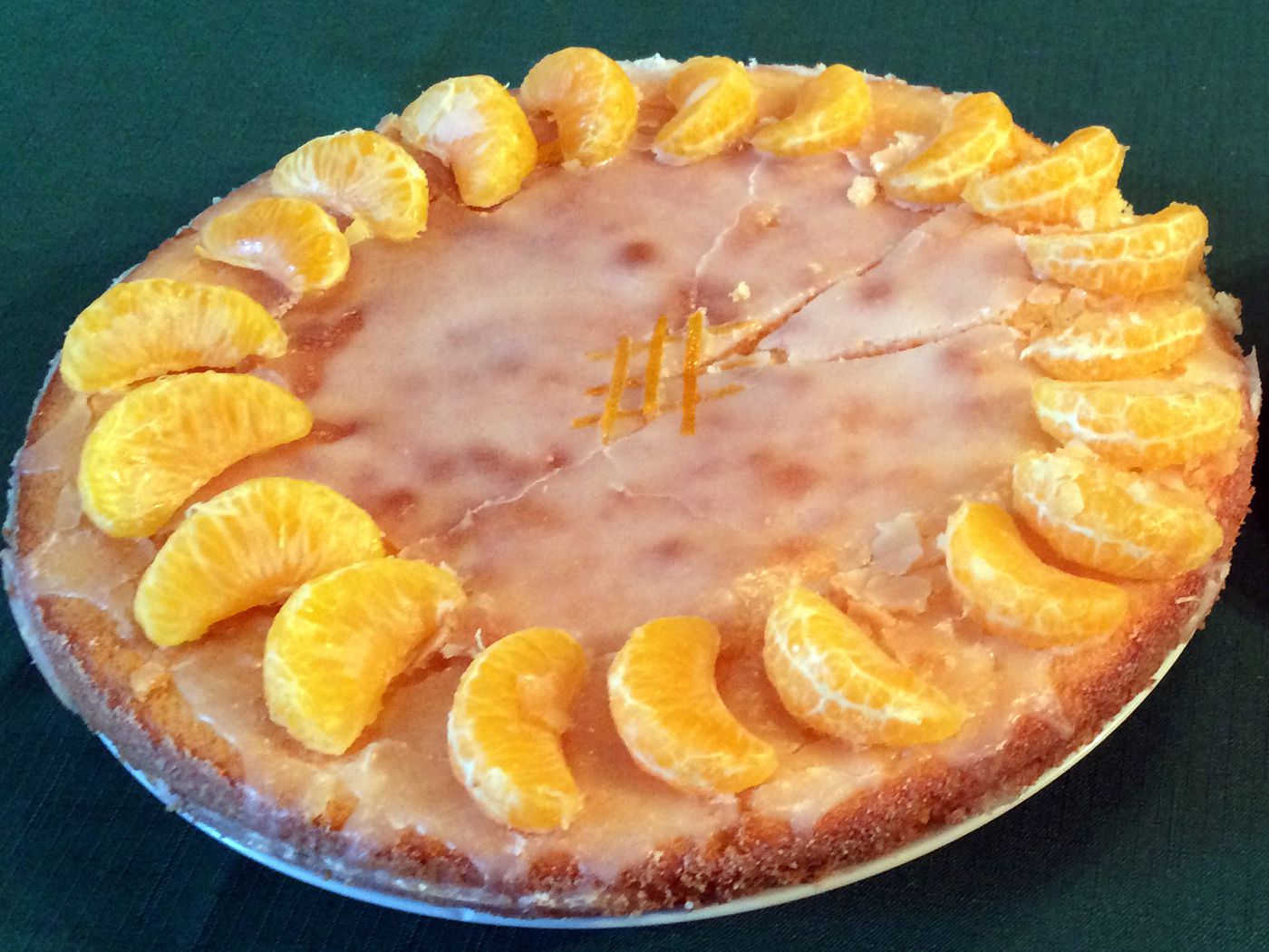 Citronový koláč s pomeranči - prezentace 2